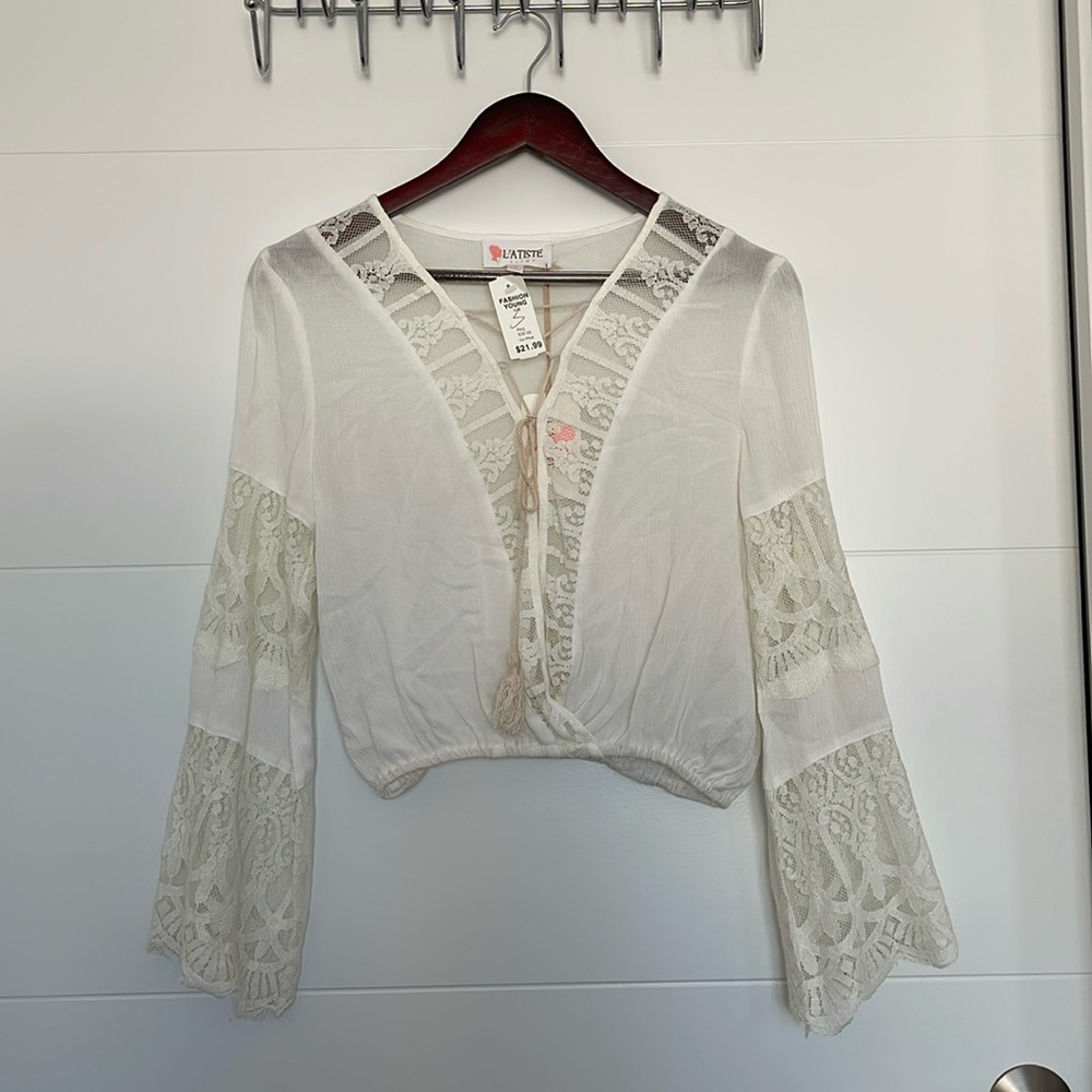 L’atiste boho top brand new size S